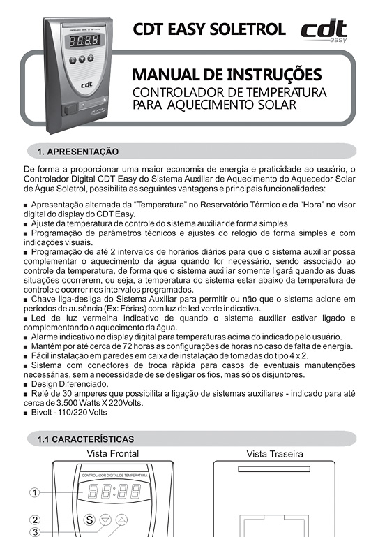 Controlador Digital de Temperatura